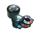 Herstellung von fünf Farben Lidschatten mit Spiegel für Kosmetik